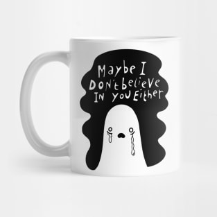 Skeptical Ghost Mug